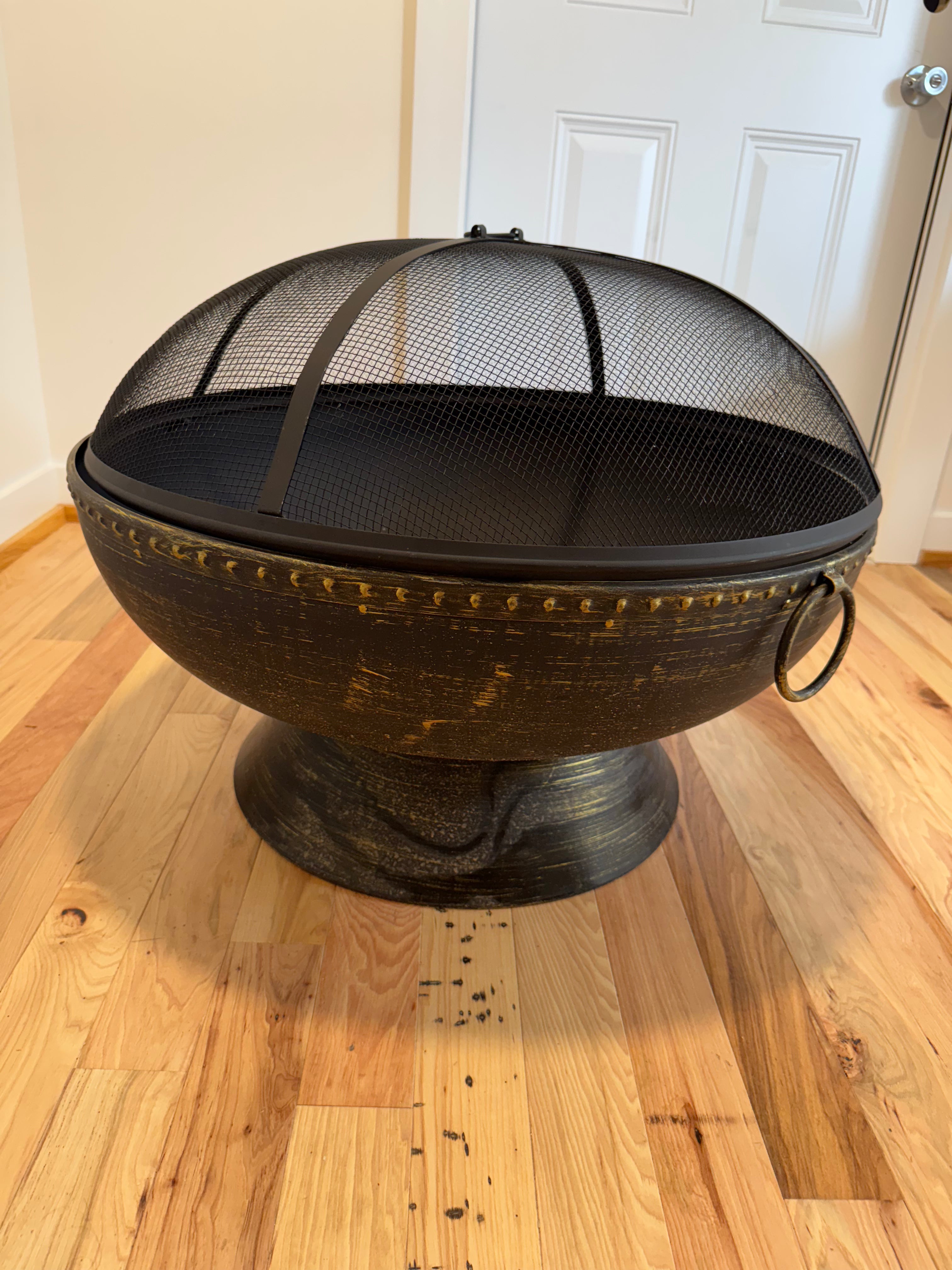 Rustic Rounded Outdoor Fire Pit (Local Pickup)
